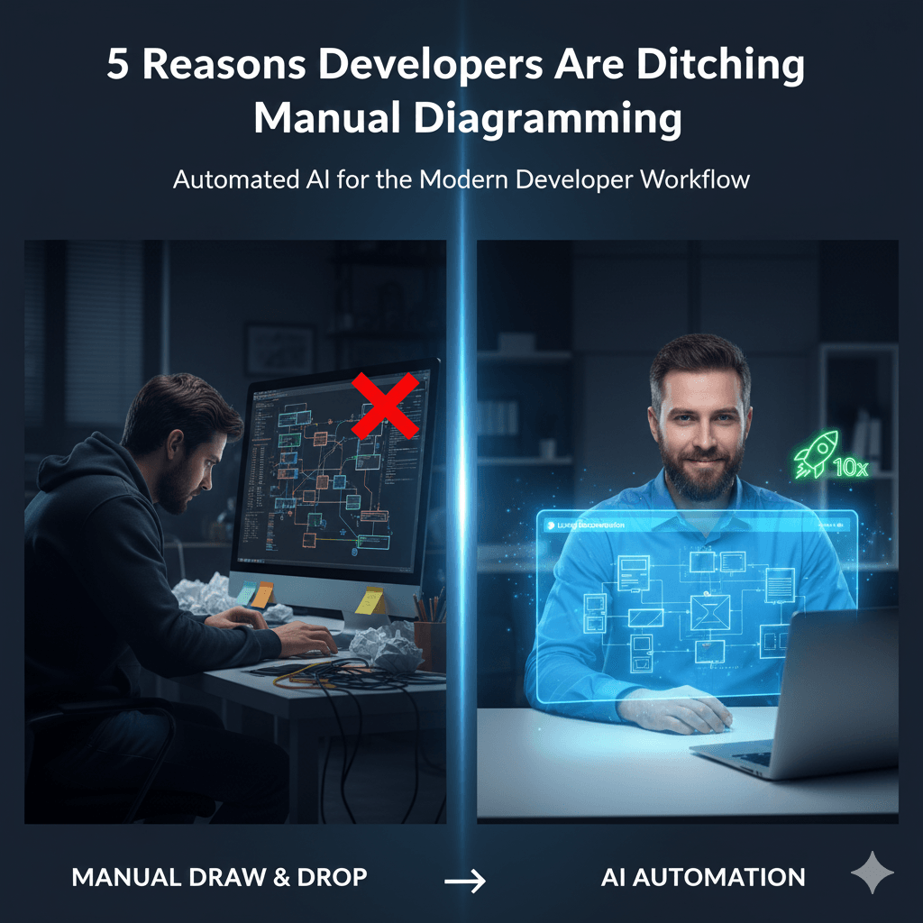 5 Reasons Developers Are Switching from Lucidchart to AI Diagram Maker