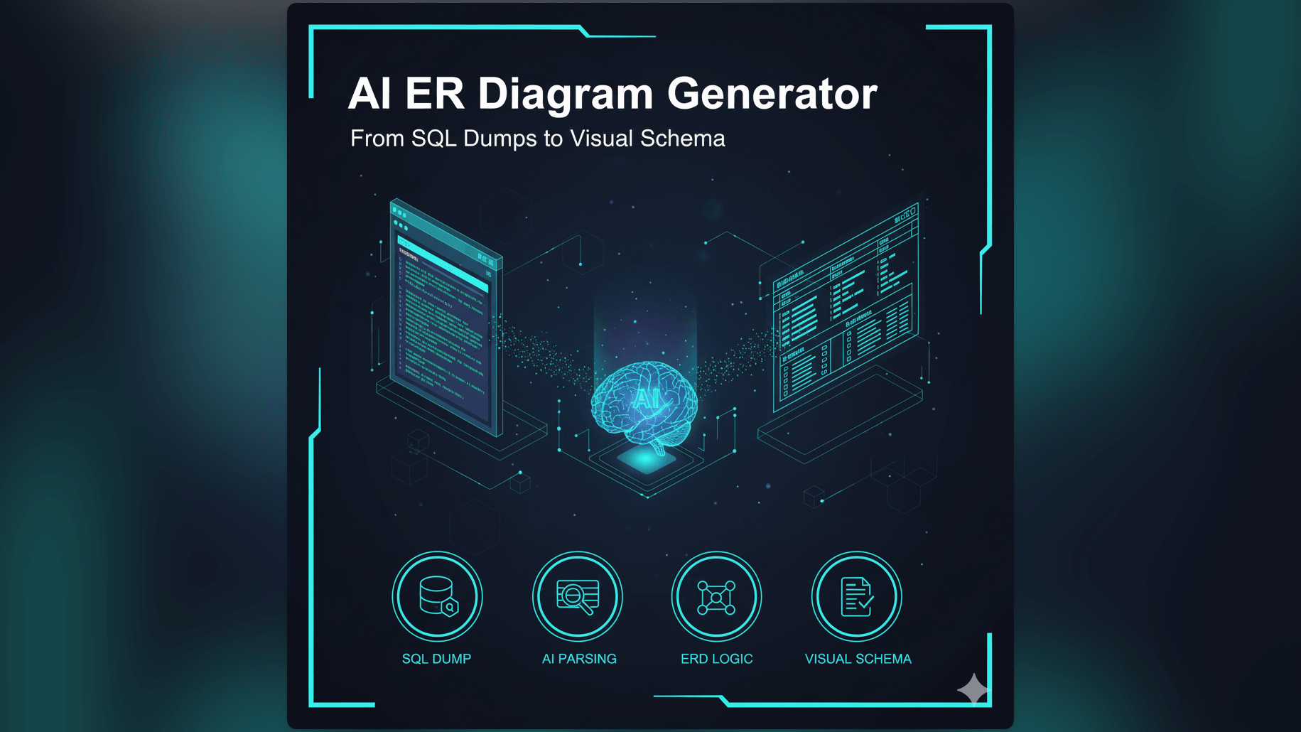 AI ER Diagram Generator: From SQL Dumps to Visual Schema