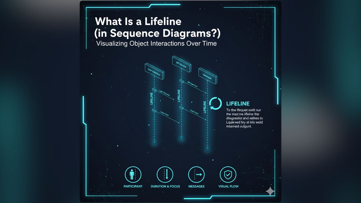 What Is a Lifeline (in Sequence Diagrams)? — AI Diagram Maker