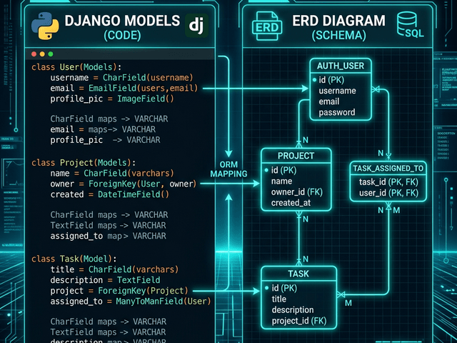 Django Model Visualization: From models.py to ERD