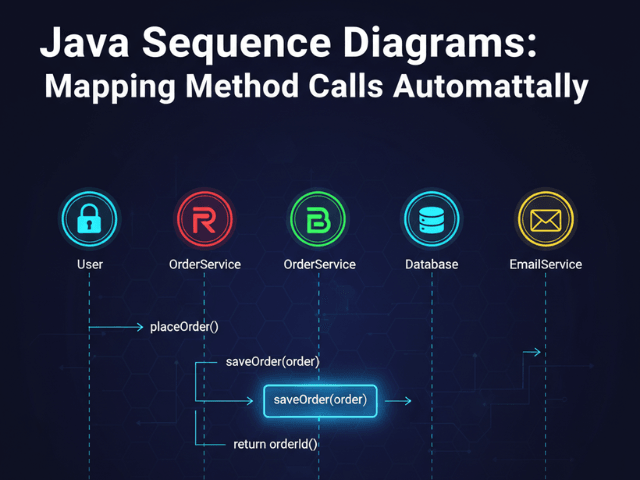 Java Sequence Diagrams: Mapping Method Calls Automatically