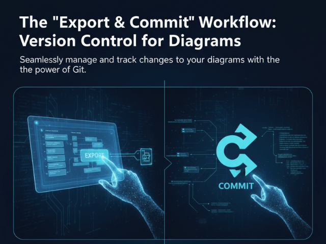 The 'Export & Commit' Workflow: Version Control for Diagrams