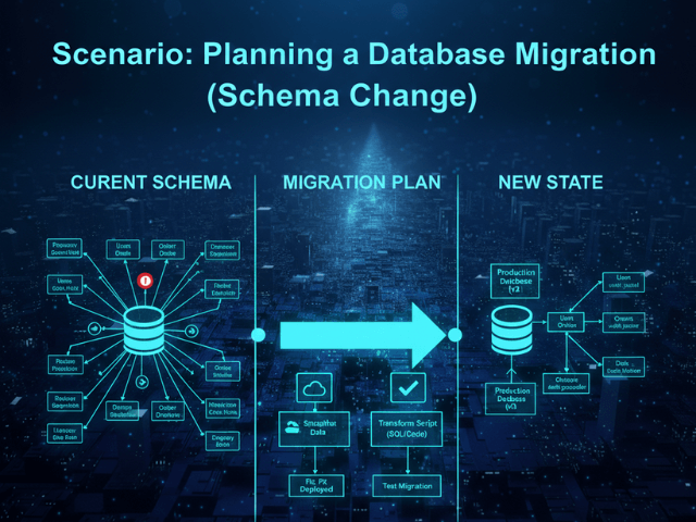 Scenario: Planning a Database Migration (Schema Change)