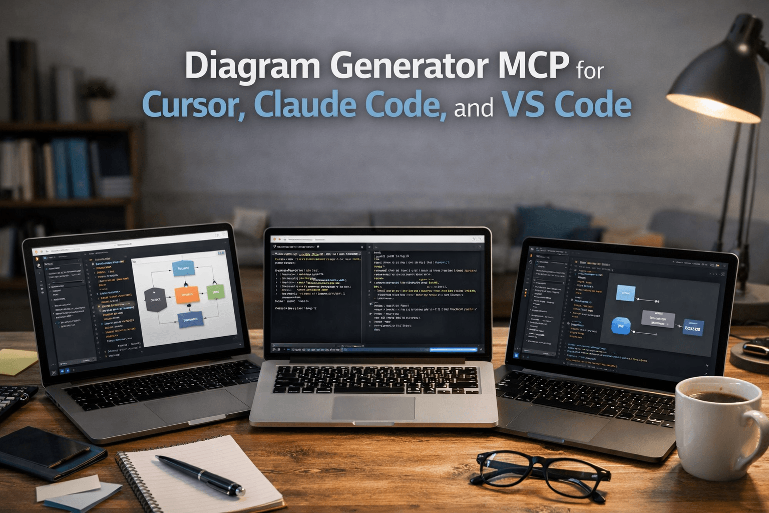 Diagram Generator MCP for Cursor, Claude Code, and VS Code