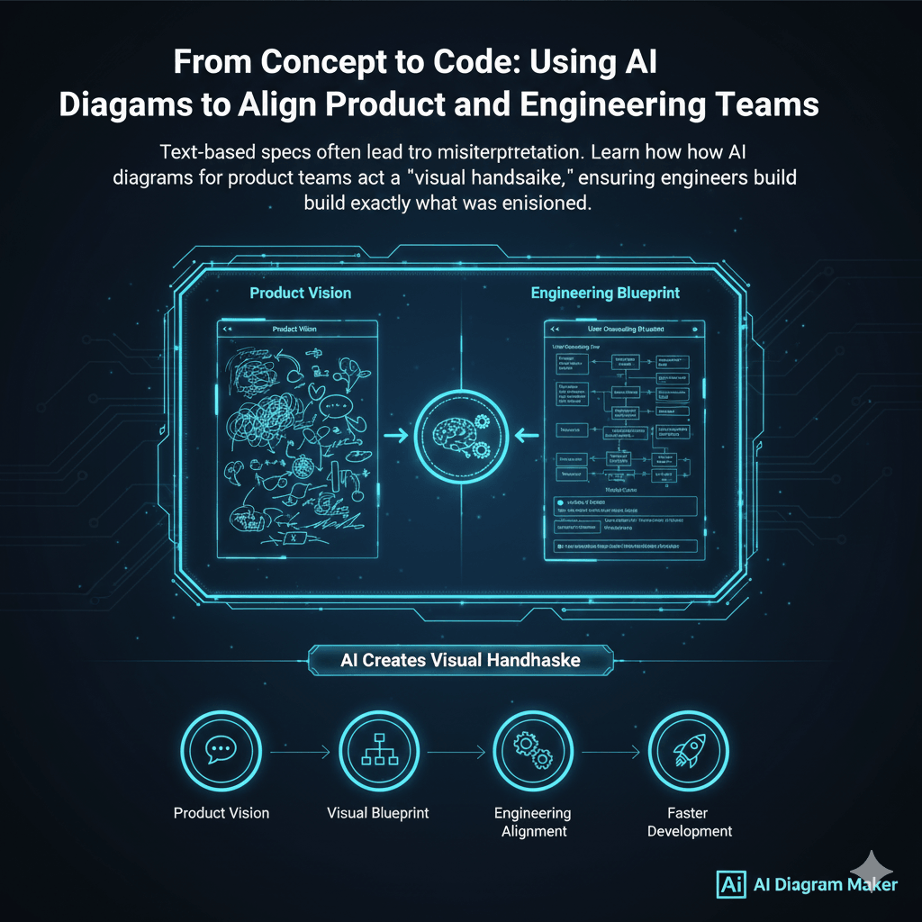 From Concept to Code: Using AI Diagrams to Align Product and Engineering Teams
